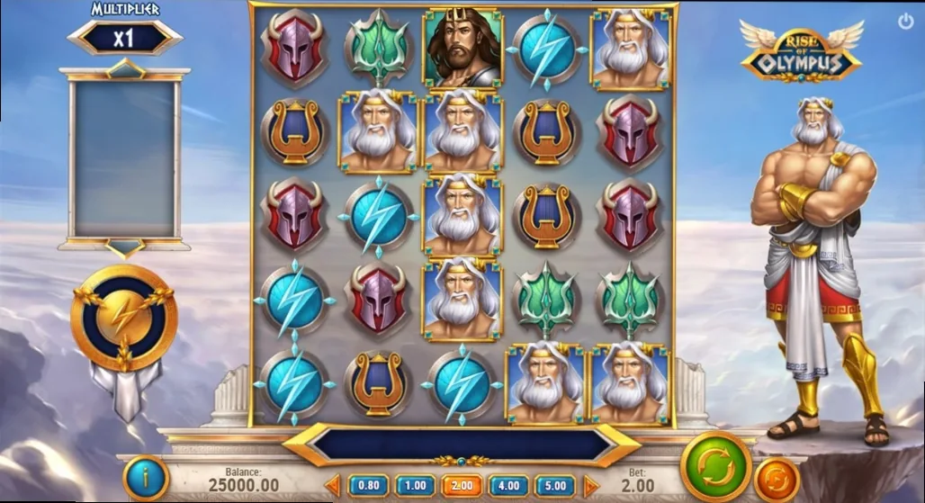 Rise of Olympus door Play'n GO